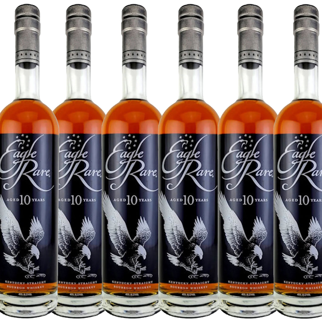 Eagle Rare Aged 10 Years Bourbon Whiskey 6-Pack