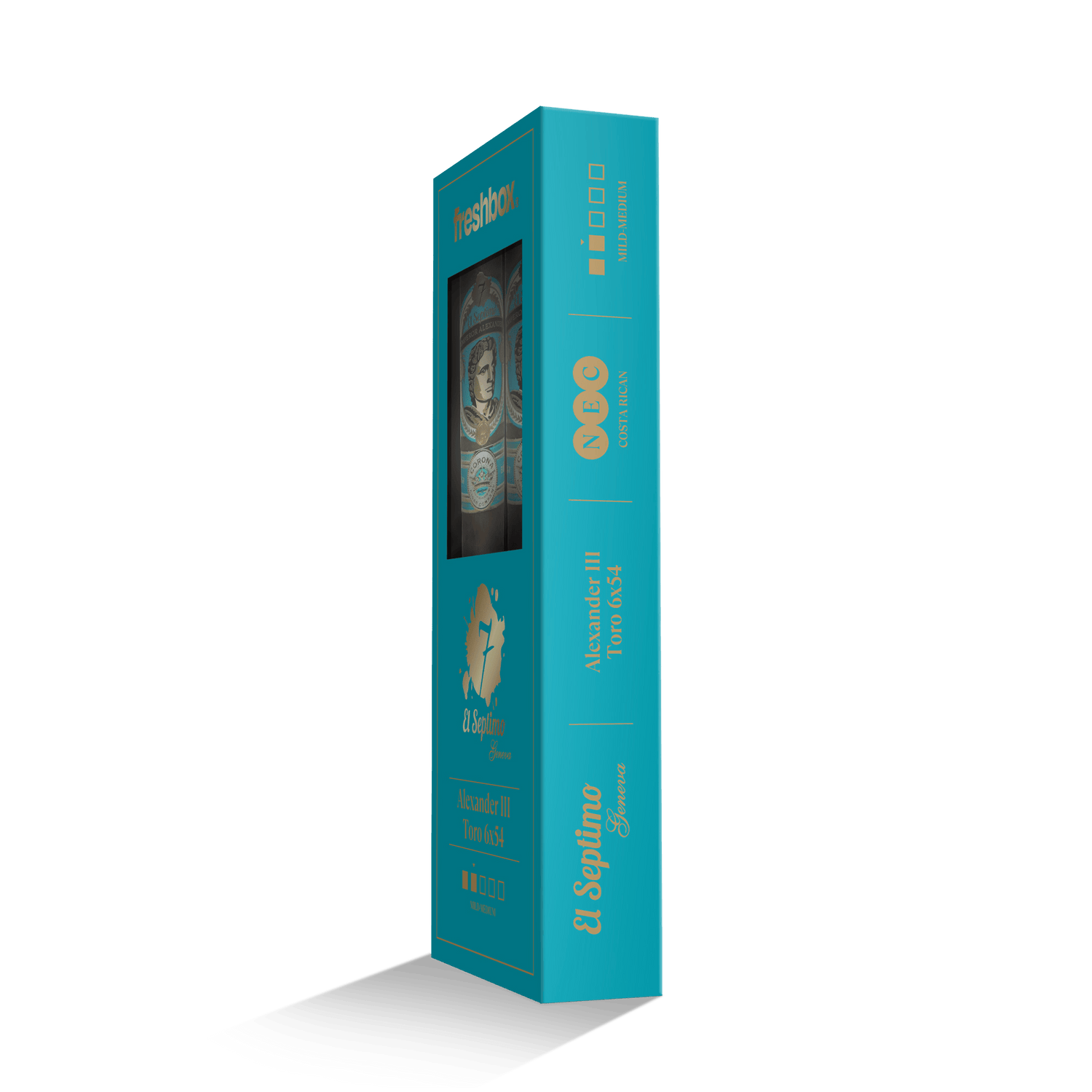 El Septimo Alexander III Toro 6x54 FreshBox | Cigar 3-Pack - Liquor Boutique
