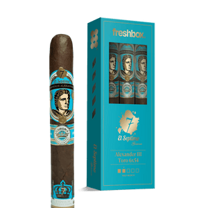 El Septimo Alexander III Toro 6x54 FreshBox | Cigar 3-Pack - Liquor Boutique