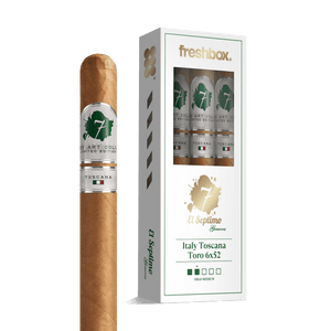 El Septimo Italy Toscana Toro 6x52 FreshBox | Cigar 3-Pack - Liquor Boutique