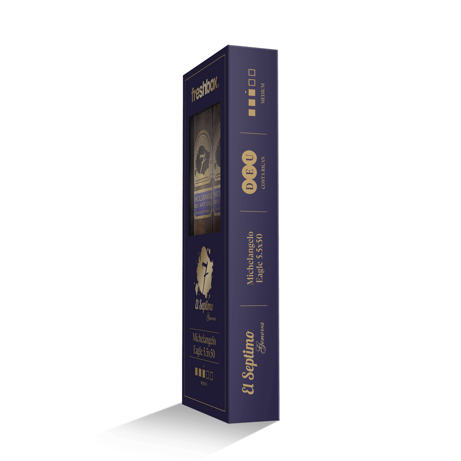El Septimo Michelangelo Eagle 5.5x50 FreshBox | Cigar 3-Pack - Liquor Boutique
