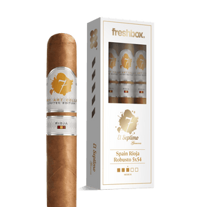 El Septimo Spain Rioja Robusto 5x54 FreshBox | Cigar 3-Pack - Liquor Boutique