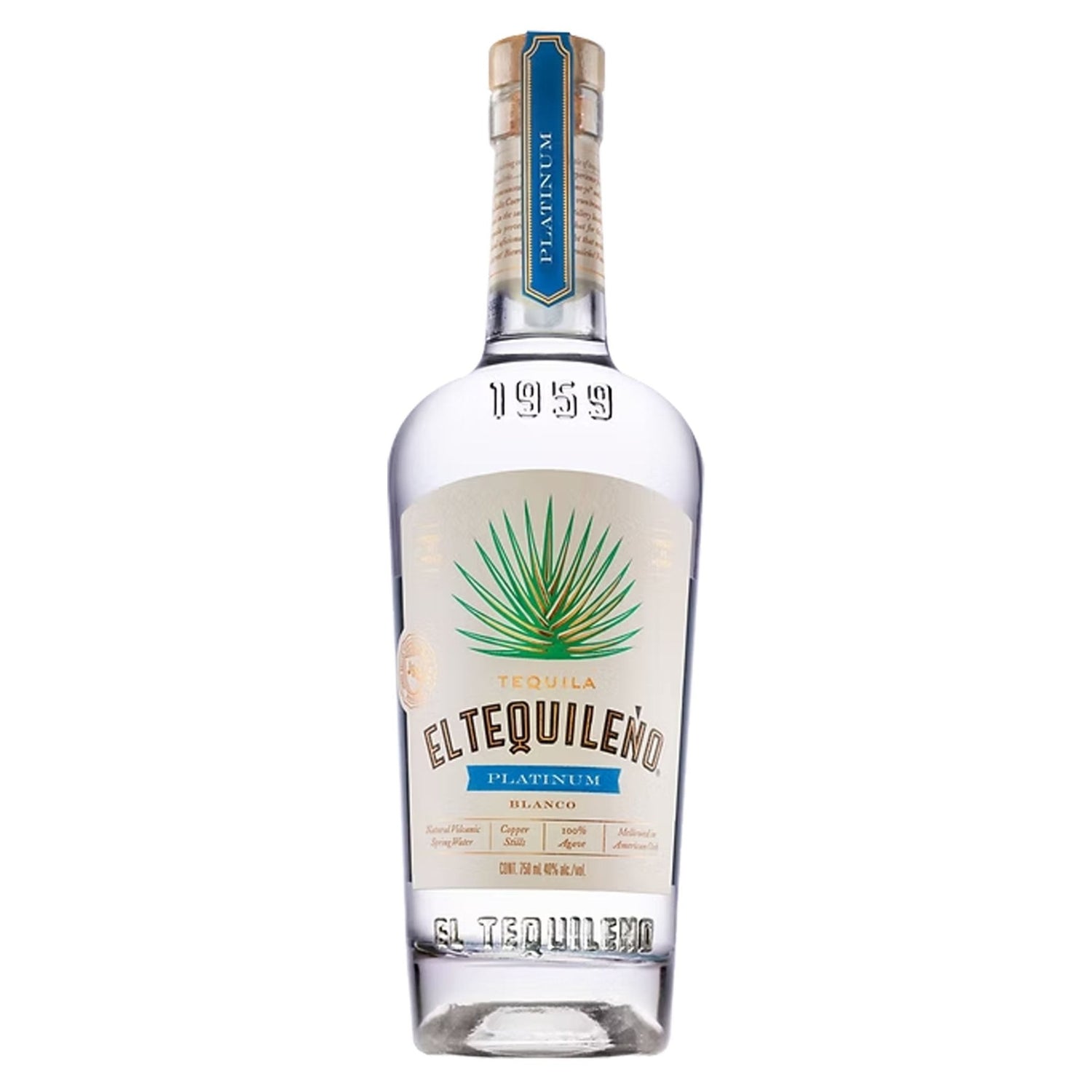 El Tequileño Platinum Tequila 750ml - Liquor Boutique