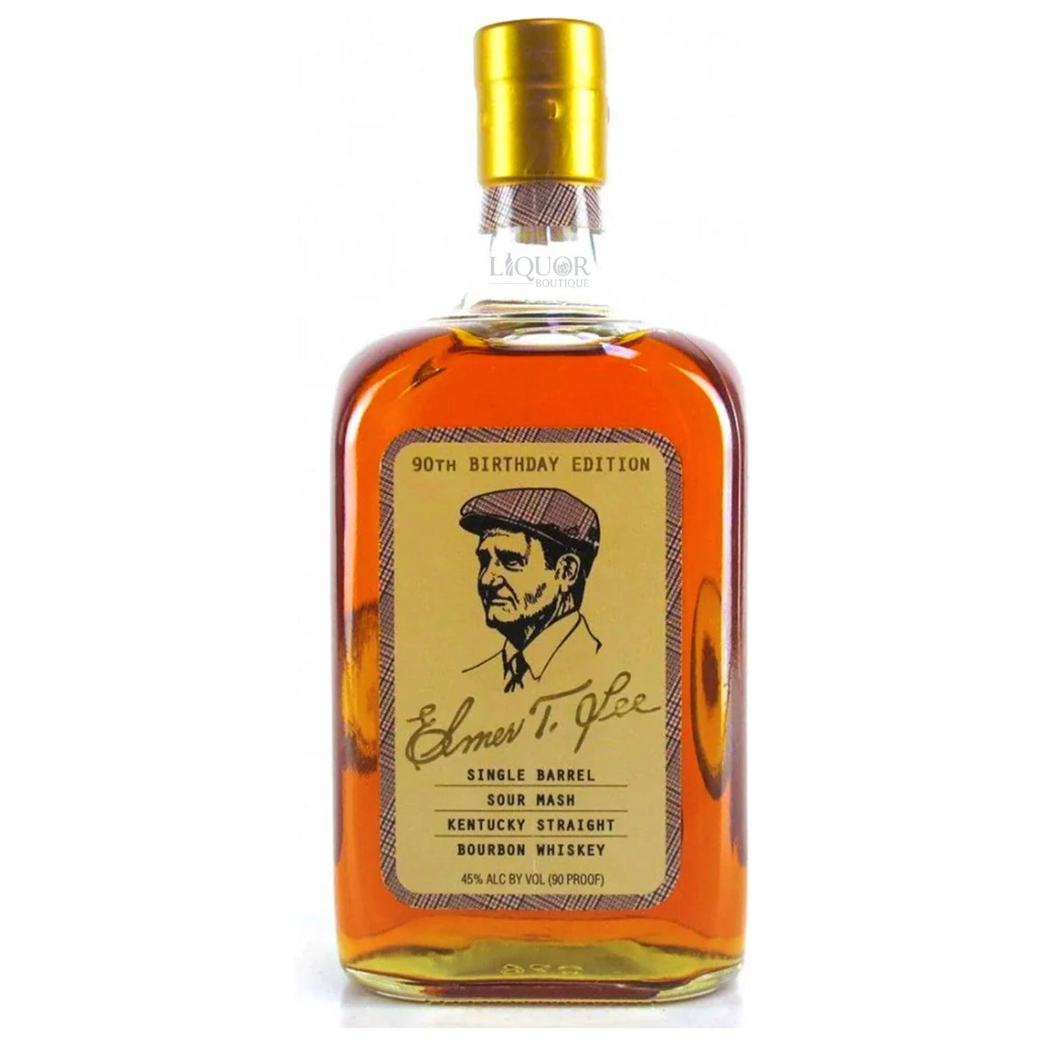 Elmer T. Lee 90th Birthday Edition Single Barrel Sour Mash Bourbon Whiskey 750ml - Liquor Boutique