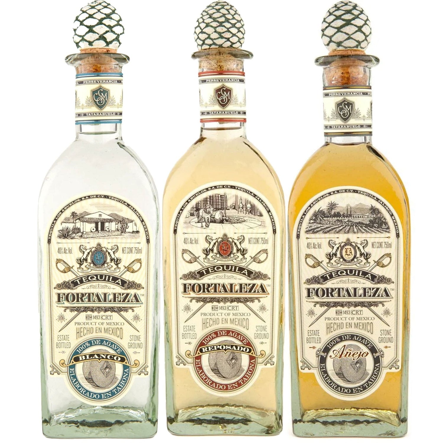 Fortaleza Blanco, Reposado, & Añejo Tequila Bundle - Liquor Boutique