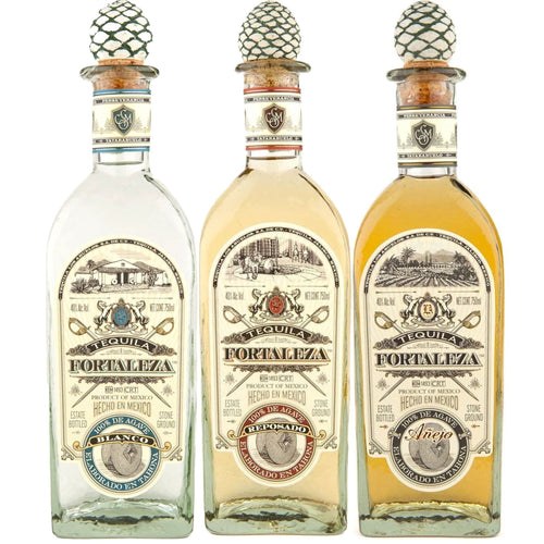 Fortaleza Blanco, Reposado, &  Añejo Tequila Bundle