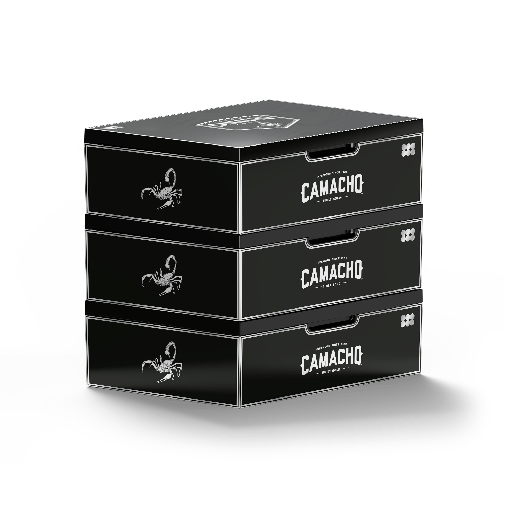 FreshBox™ Camacho Black Edition Humidor Starter Kit