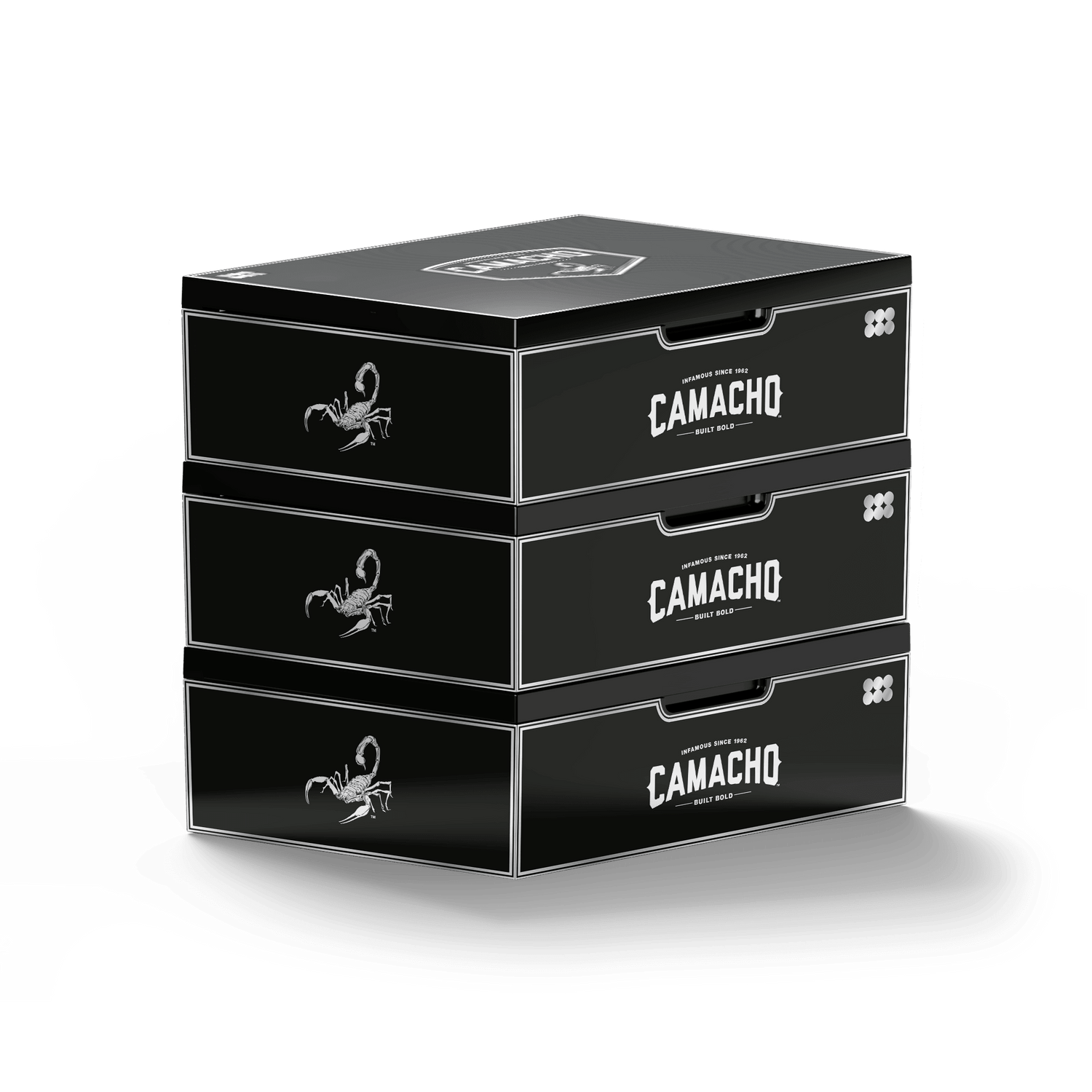 FreshBox Camacho Black Edition Humidor Starter Kit - Liquor Boutique
