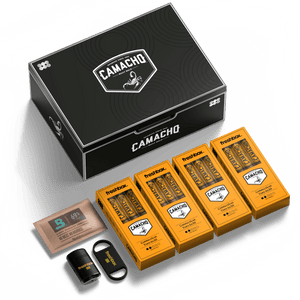 FreshBox Camacho Black Edition Humidor Starter Kit - Liquor Boutique
