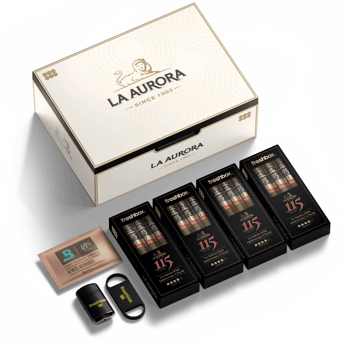 FreshBox La Aurora Edition Humidor Starter Kit