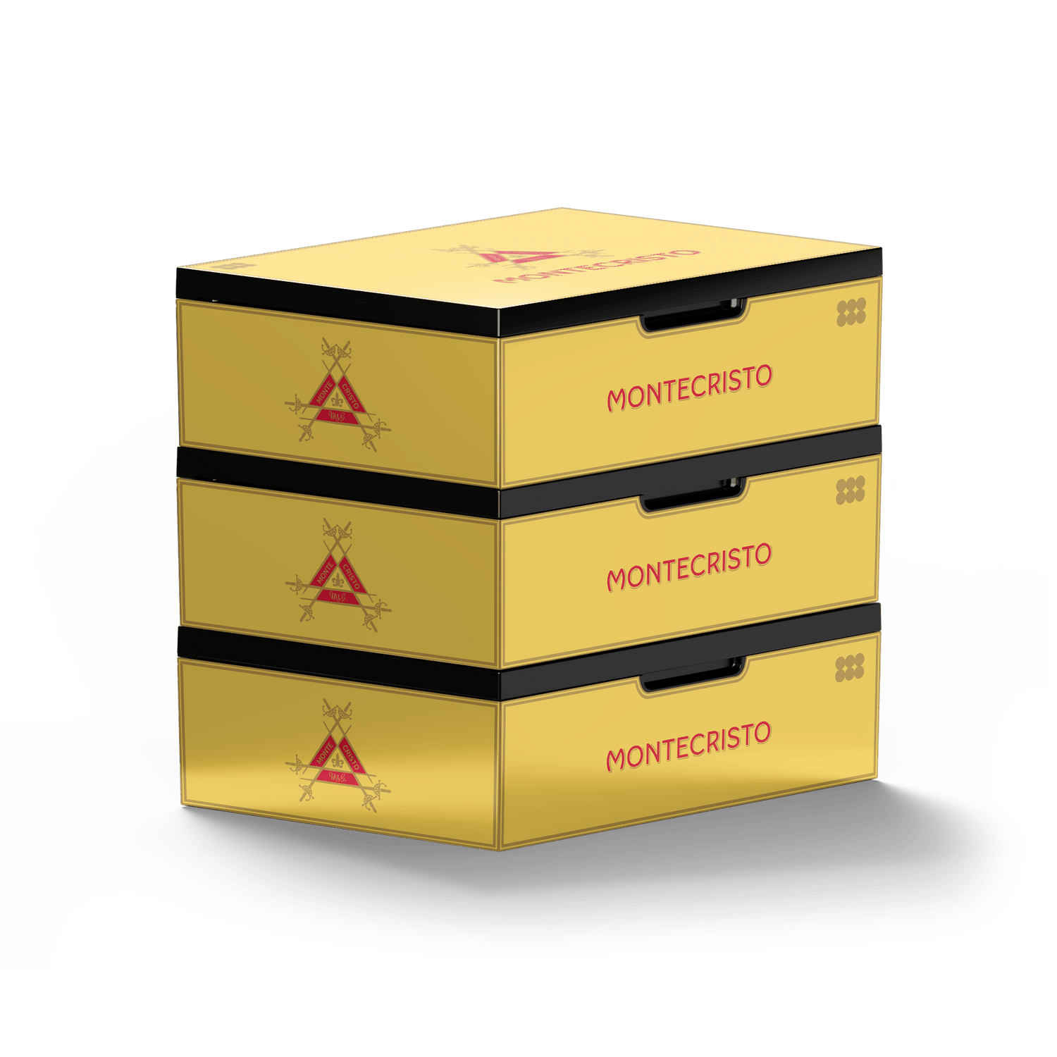 FreshBox Montecristo Classic Edition Humidor Starter Kit - Liquor Boutique