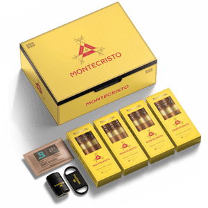 FreshBox Montecristo Classic Edition Humidor Starter Kit - Liquor Boutique