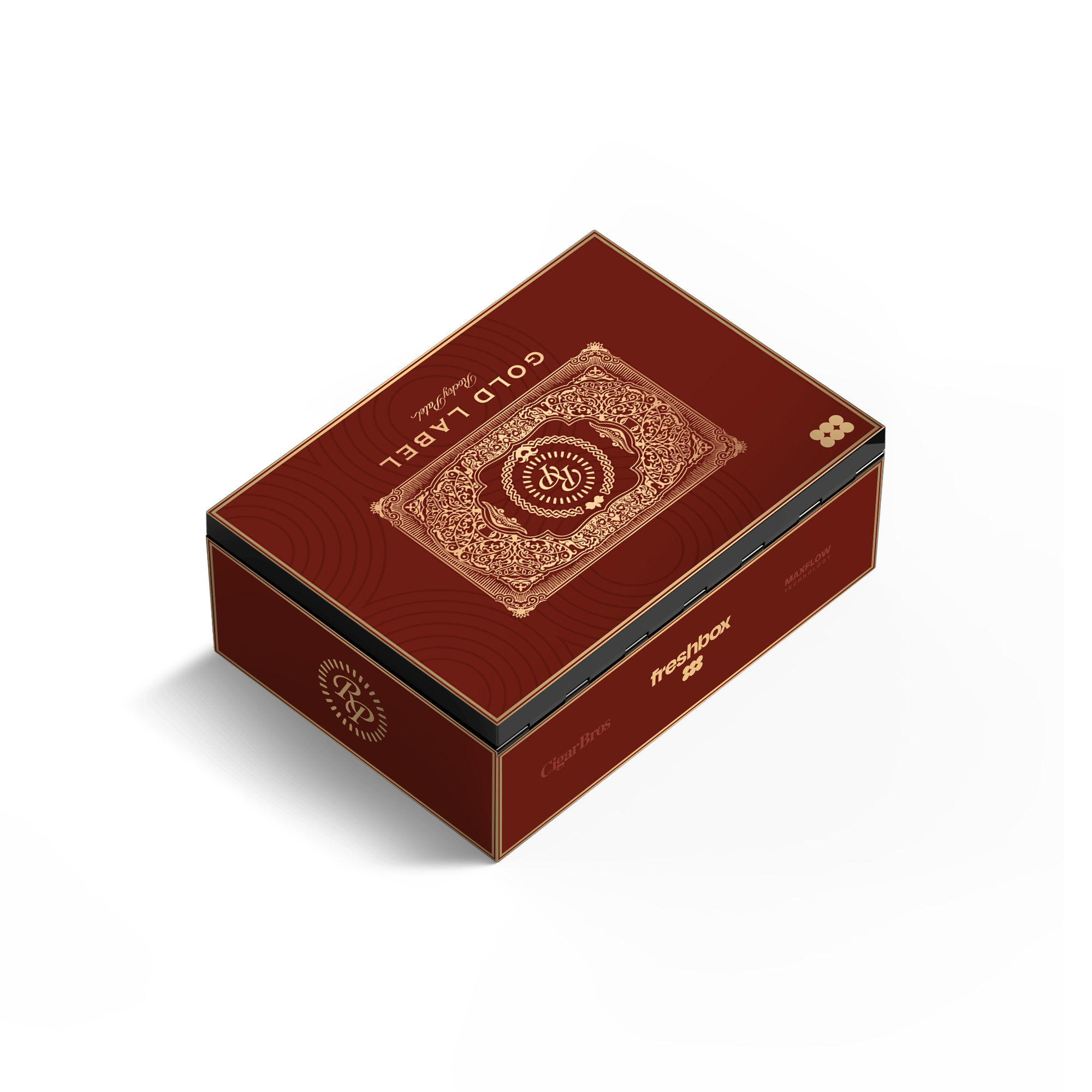FreshBox™ Rocky Patel Gold Label Edition Humidor Starter Kit