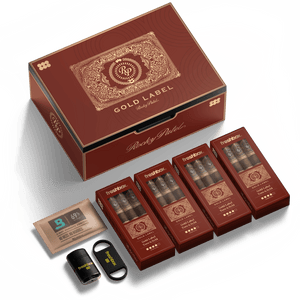 FreshBox Rocky Patel Gold Label Edition Humidor Starter Kit - Liquor Boutique
