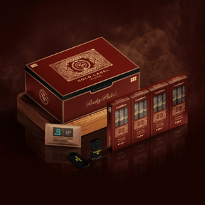 FreshBox Rocky Patel Gold Label Edition Humidor Starter Kit - Liquor Boutique