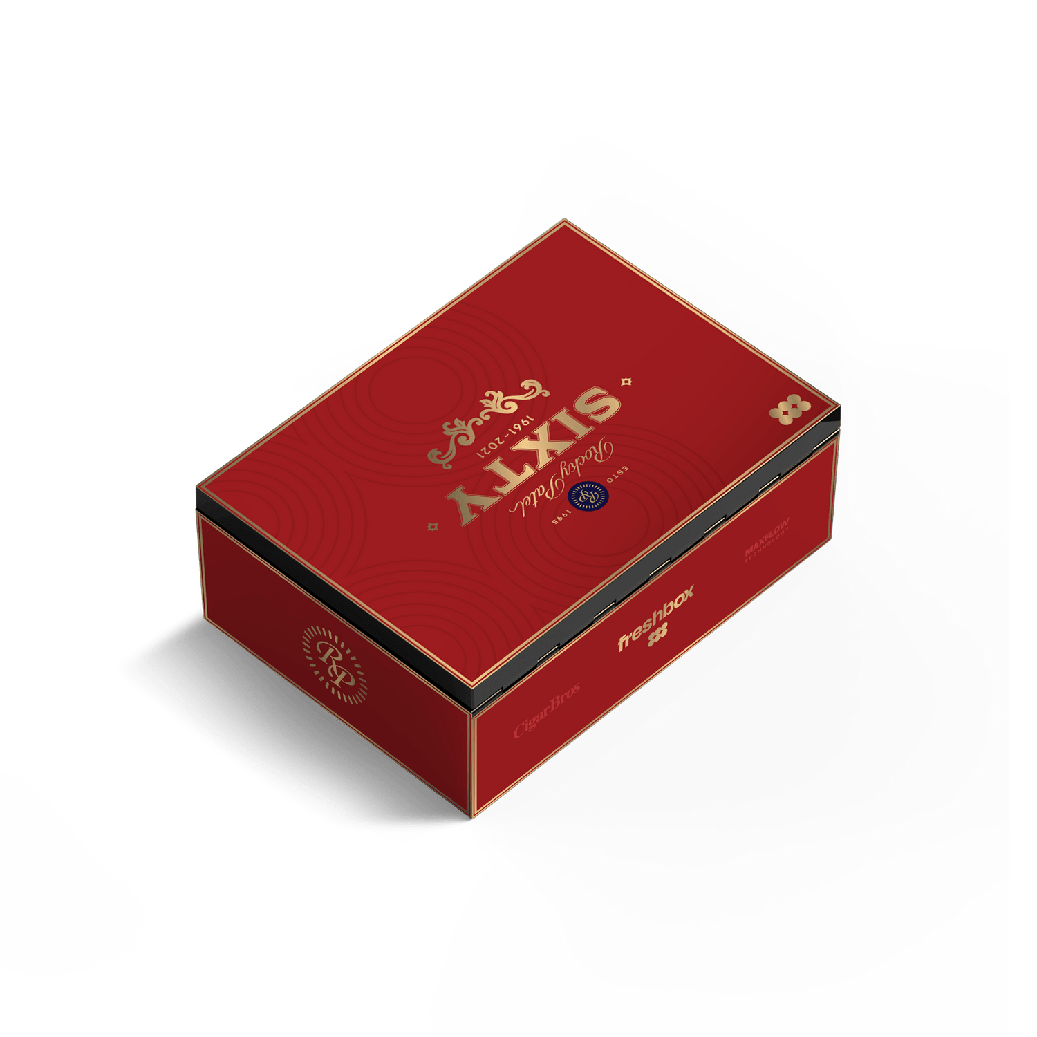 FreshBox Rocky Patel Sixty Edition Humidor Starter Kit - Liquor Boutique