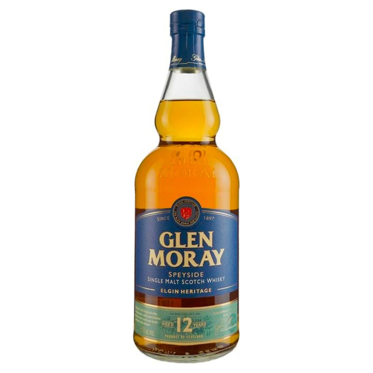 Glen Moray 12 Year Single Malt Scotch Whiskey 750ml - Liquor Boutique