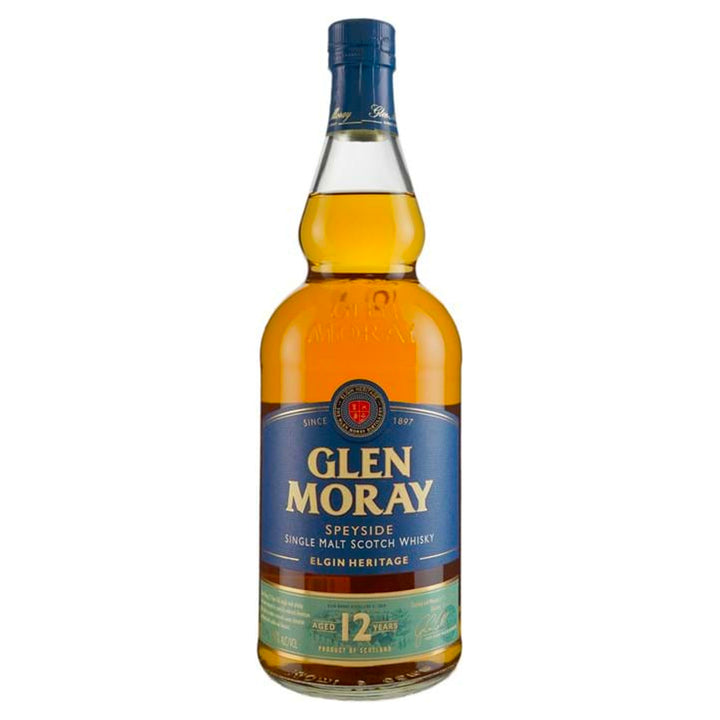 Glen Moray 12 Year Single Malt Scotch Whiskey 750 ML