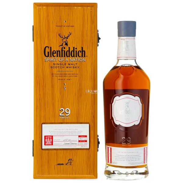 Glenfiddich 29 Year Spirit of a Nation”Single Malt Scotch 2013 Whisky - Liquor Boutique