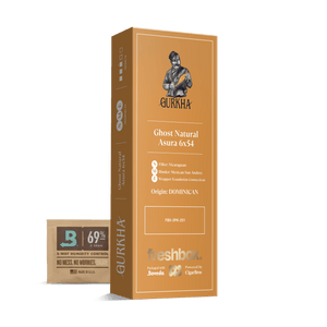 Gurkha Ghost Natural Asura 6x54 FreshBox | Cigar 3-Pack - Liquor Boutique