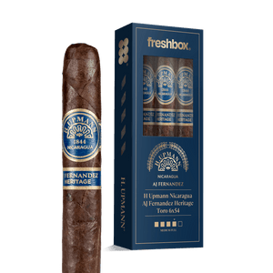 H Upmann Nicaragua AJ Fernandez Heritage 6x54 FreshBox | Cigar 3-Pack - Liquor Boutique