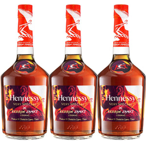 Hennessy VS x Lebron James Limited Cognac 3 Pack - Liquor Boutique