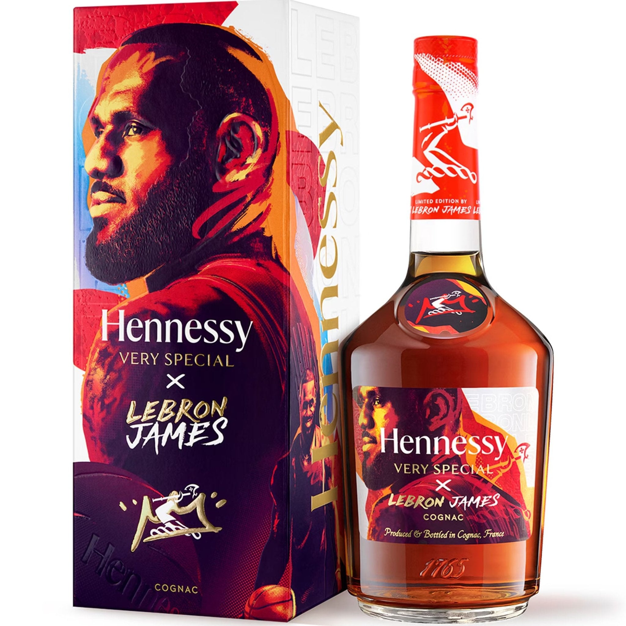 JE LERKHEST & CO コニャック EXTRA Hennessy VS x Lebron James Limited Cognac 3 Pack – Liquor