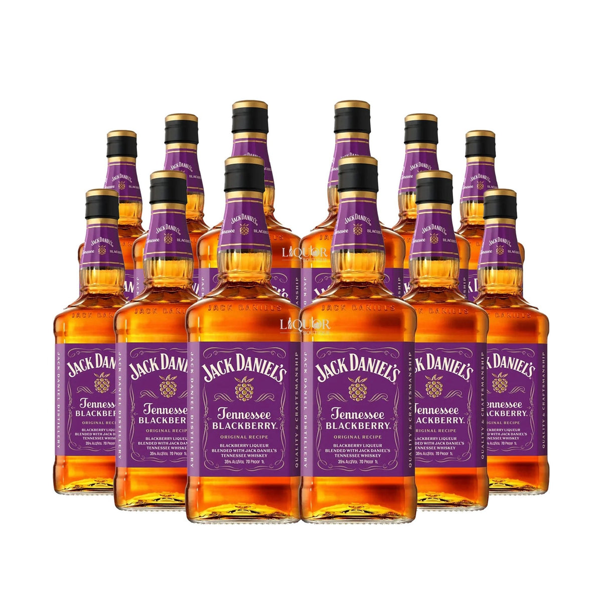 Jack Daniel's Blackberry Whiskey 750ml - Liquor Boutique