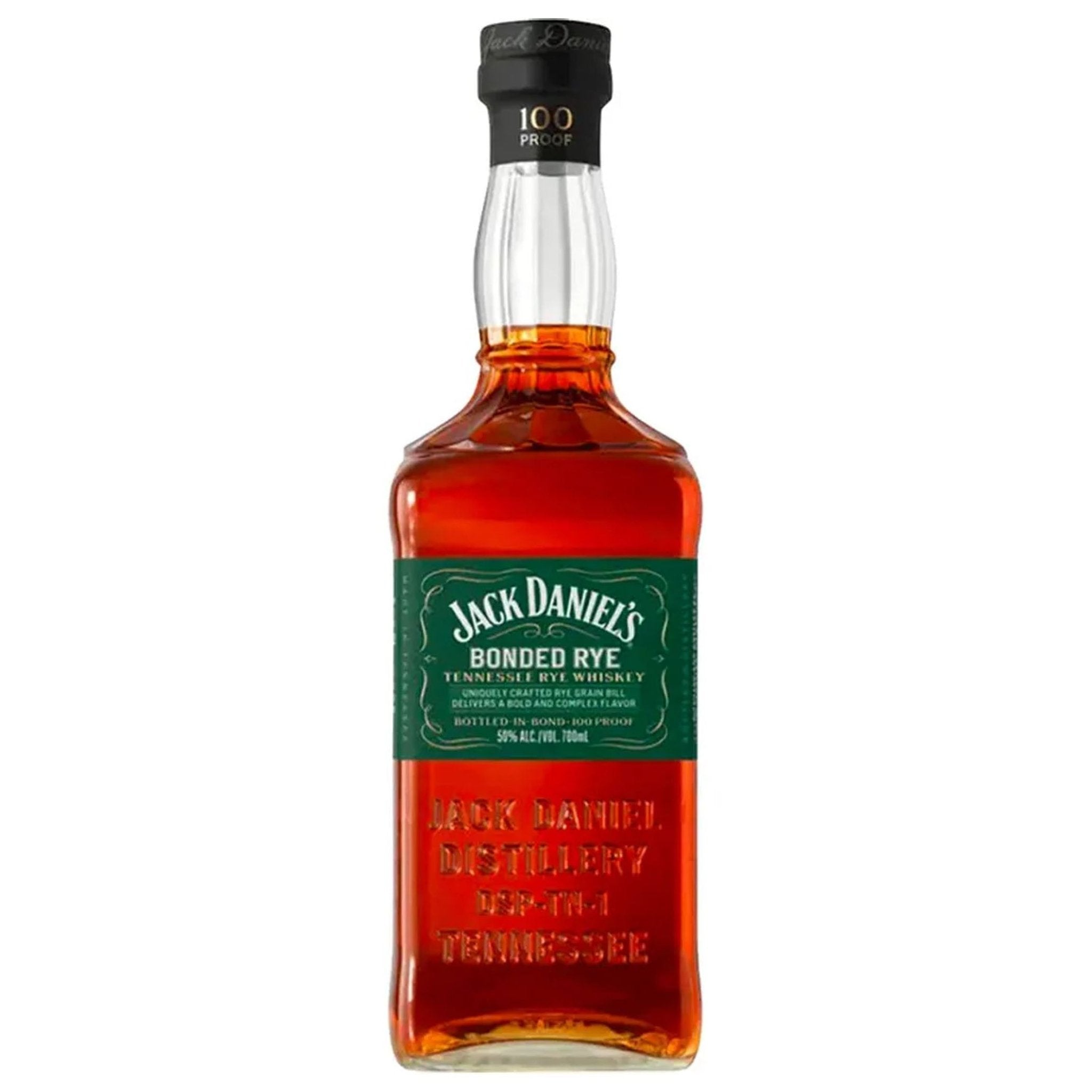 Jack Daniel's Bonded Rye 100 Proof Whiskey 700ml - Liquor Boutique