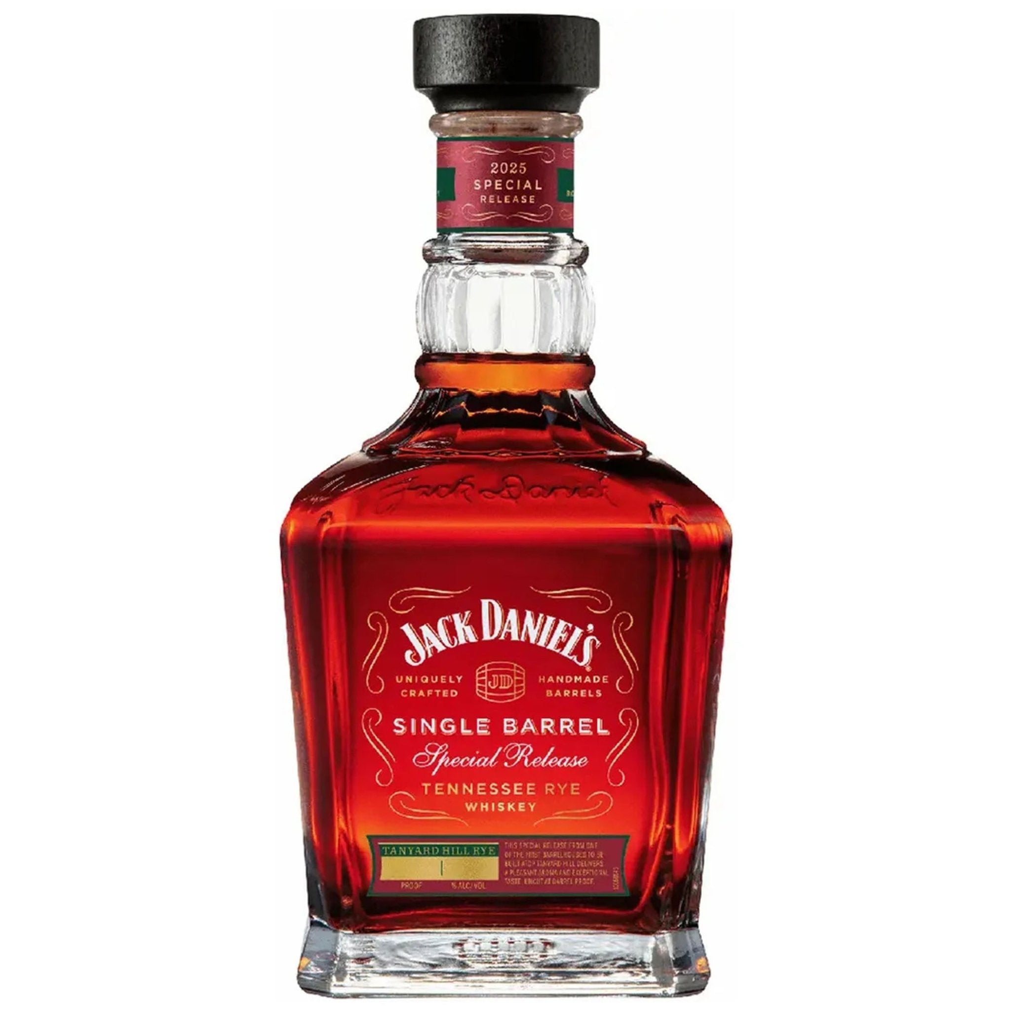 Jack Daniel's Single Barrel Tanyard Hill Rye Whiskey 2025 Release