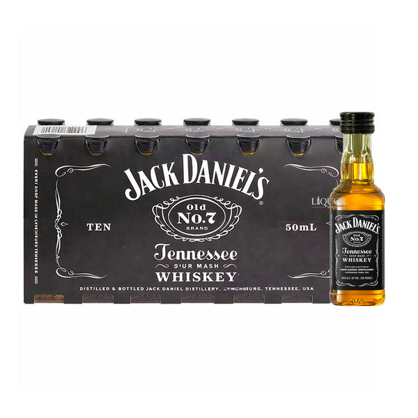 Jack Daniel's Whiskey 50ml 10 Pack – Liquor Boutique