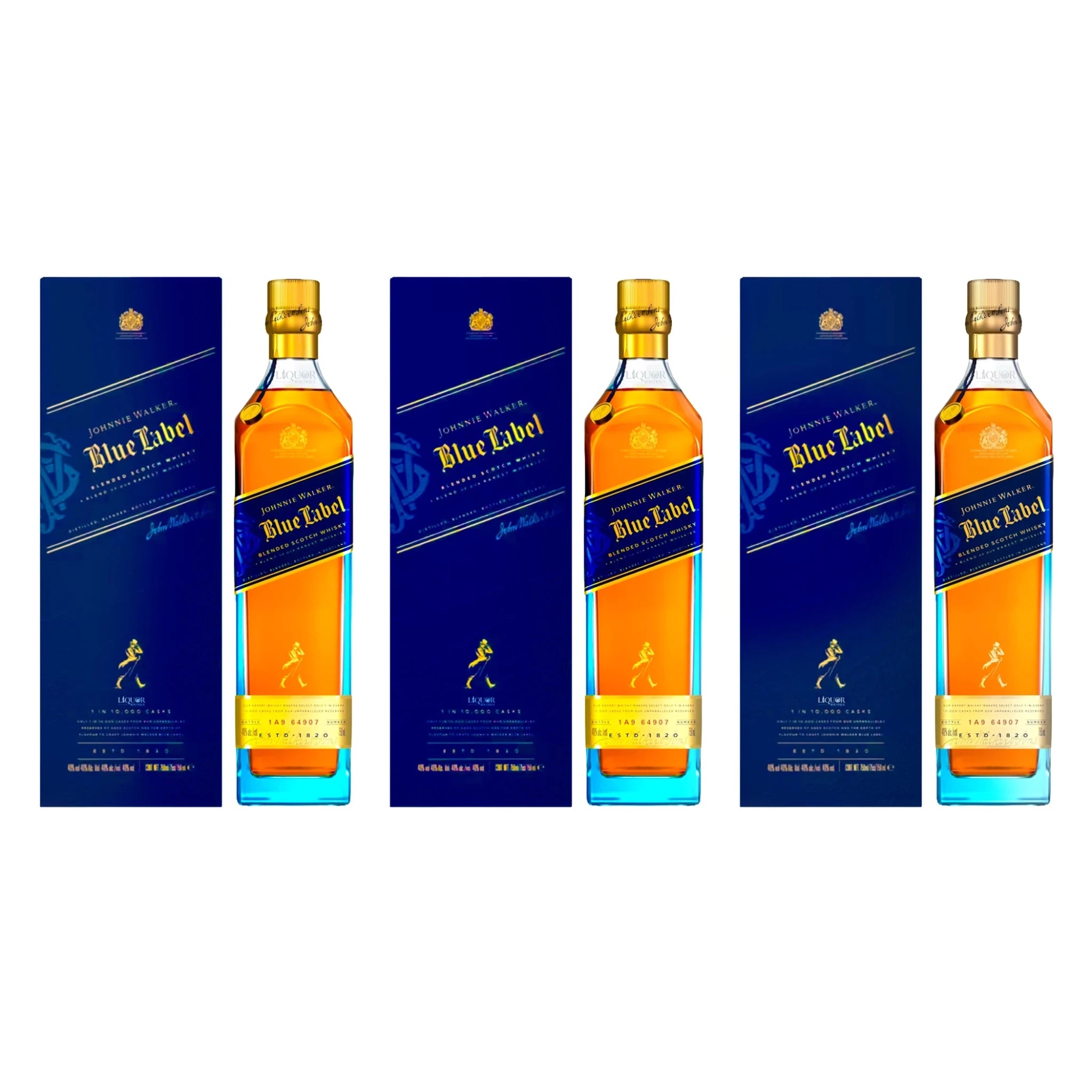 Johnnie Walker Blue Label Blended Malt Scotch Whisky 750ml - Liquor Boutique
