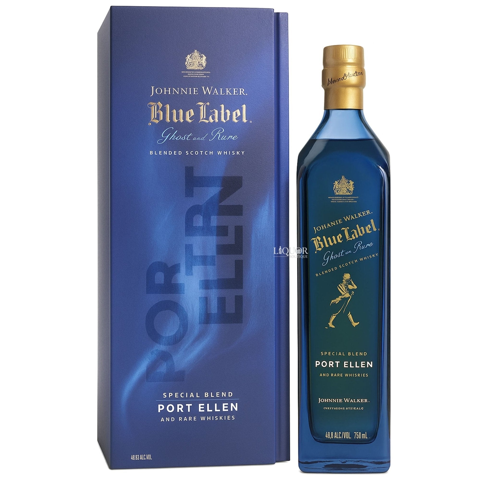 ウイスキー Johnnie Walker Blue Label Ghost and Rare Johnnie Walker Blue Label Ghost and Rare Port Ellen Edition