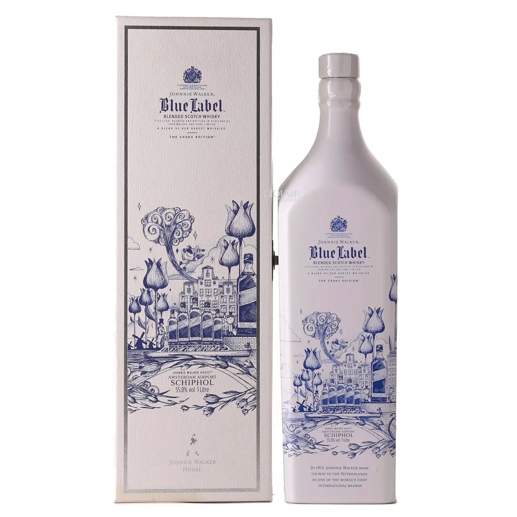 Johnnie Walker Blue Label Schiphol Edition Blended Scotch Whisky
