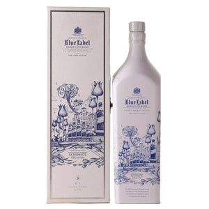 Johnnie Walker Blue Label Schiphol Edition Blended Scotch Whisky 1L - Liquor Boutique