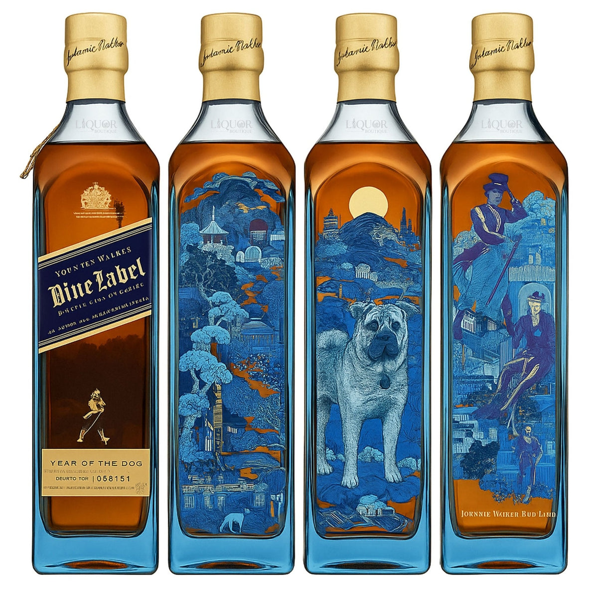 Johnnie Walker Blue Label Year of the Dog Limited Edition - Liquor Boutique