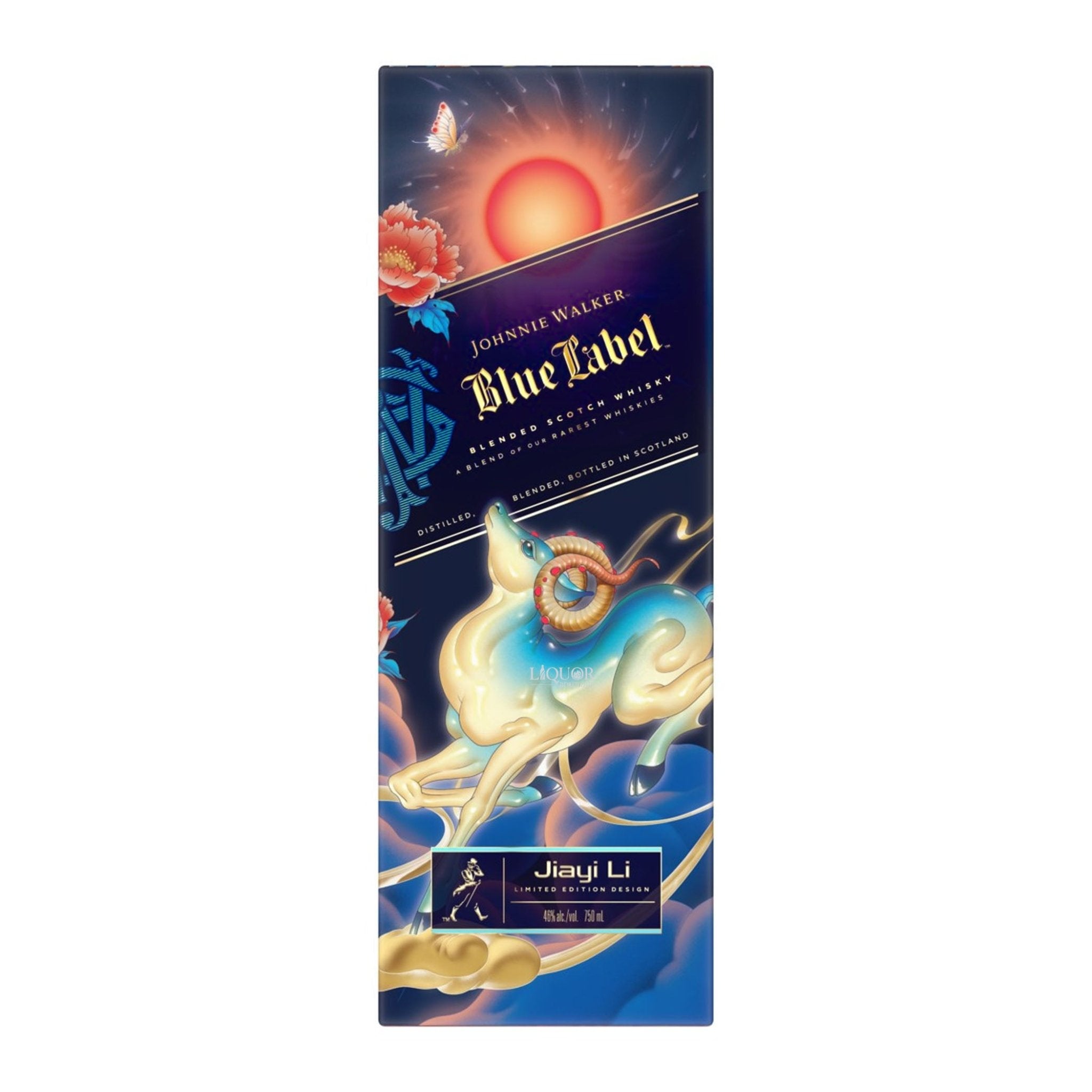 Johnnie Walker Blue Label Year of the Goat 2027 Scotch Whisky 750ml - Liquor Boutique