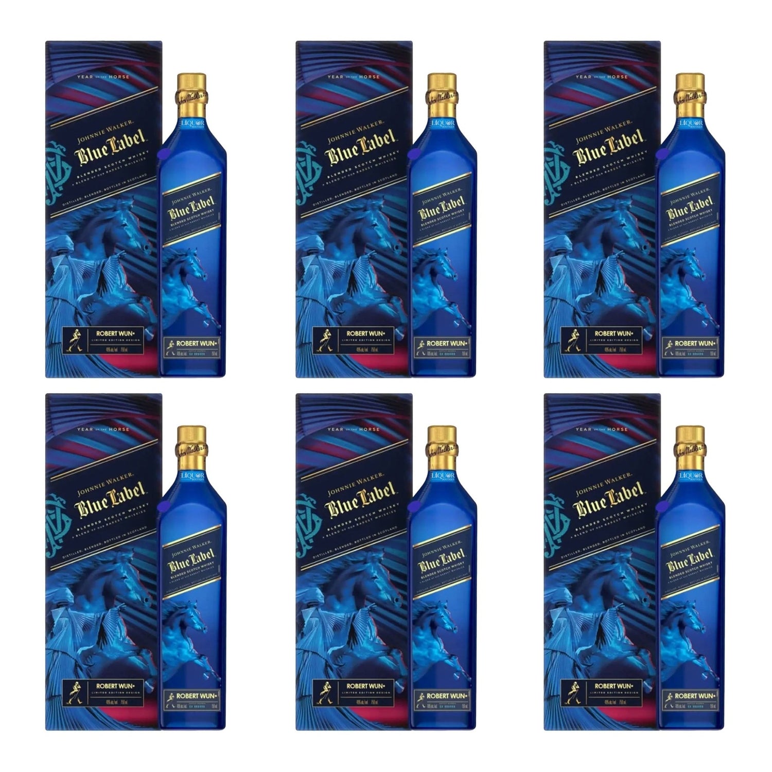 Johnnie Walker Blue Label Year of the Horse 750ml - Liquor Boutique