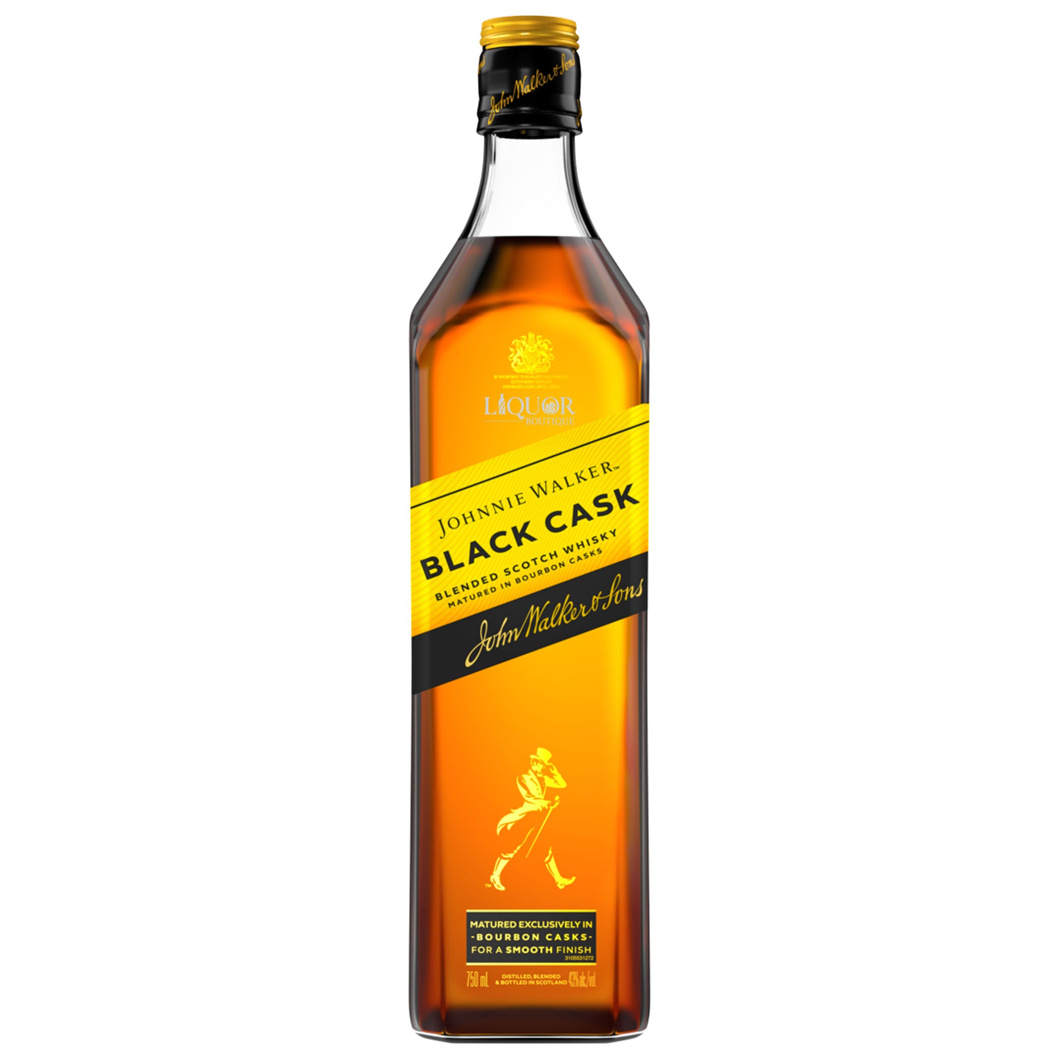 Johnnie Walker Black Cask Label Blended Scotch Whiskey 750ml
