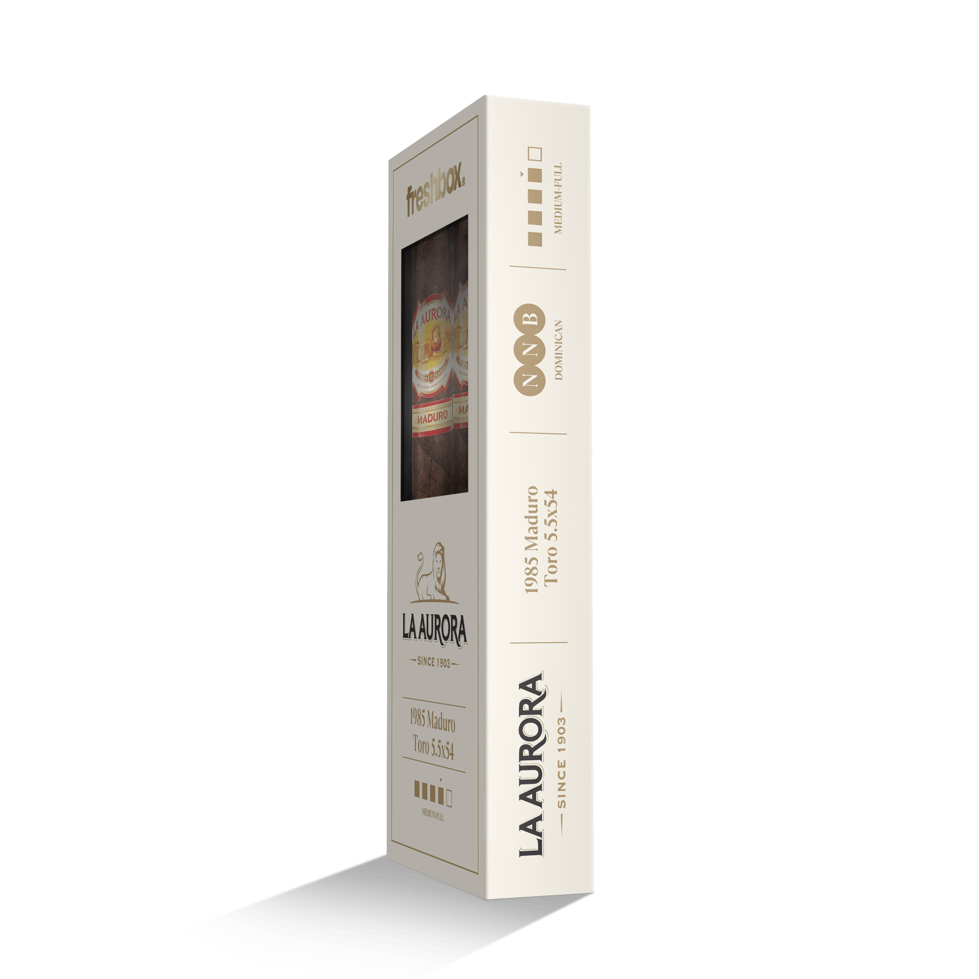 La Aurora 1985 Maudro Toro 5.5x54 FreshBox | 3-Pack