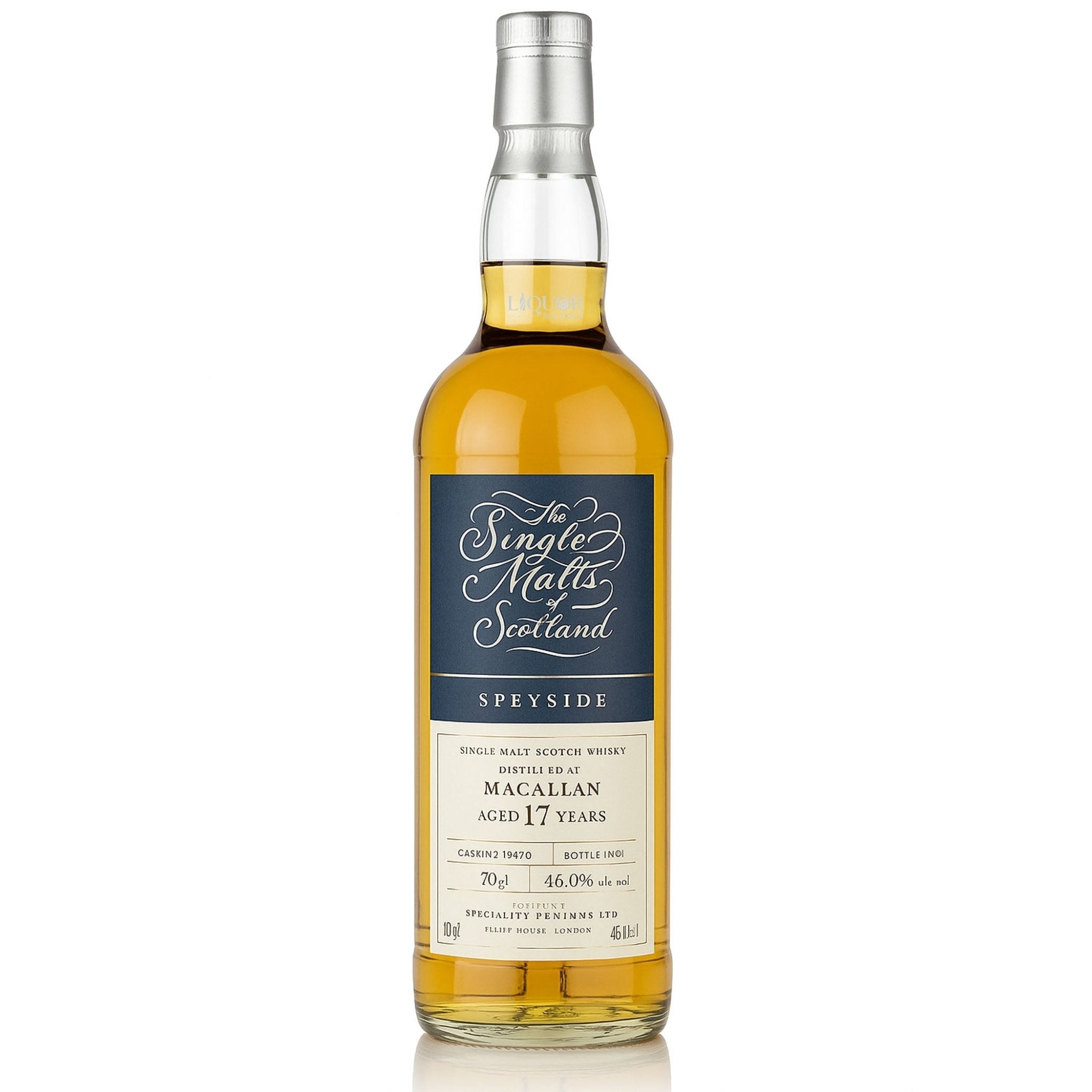 Macallan 17 Year The Single Malts of Scotland 1990 Single Malt Scotch - Liquor Boutique