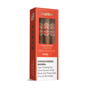 Macanudo Inspirado Orange Robusto 5x50 FreshBox | Cigar 3-Pack - Liquor Boutique