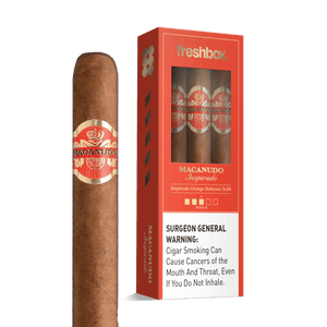 Macanudo Inspirado Orange Robusto 5x50 FreshBox | Cigar 3-Pack - Liquor Boutique