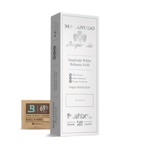 Macanudo Inspirado White Robusto 5x50 FreshBox | Cigar 3-Pack - Liquor Boutique