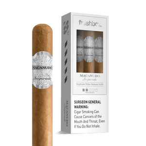 Macanudo Inspirado White Robusto 5x50 FreshBox | Cigar 3-Pack - Liquor Boutique