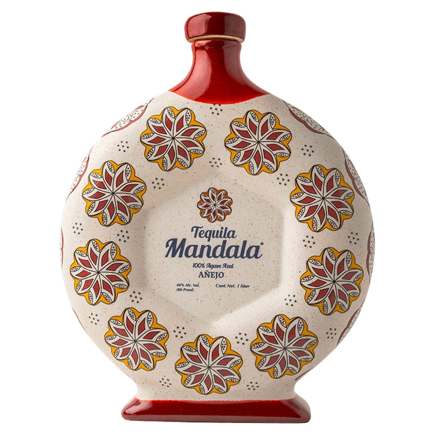 Mandala Añejo Tequila Ceramic 1L - Liquor Boutique