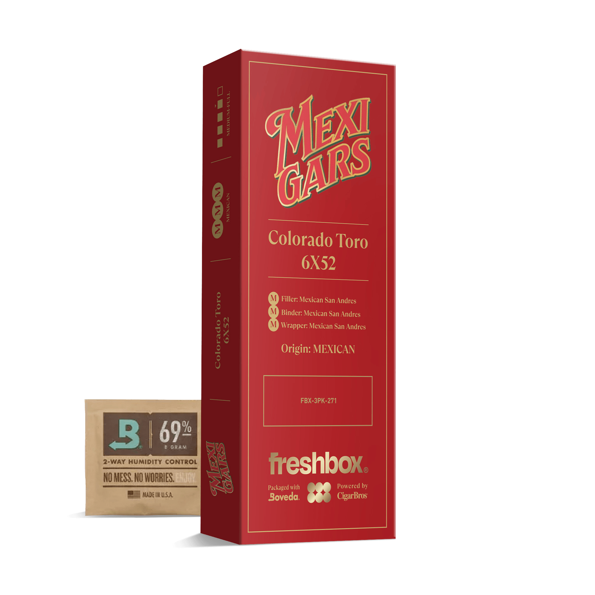 Mexigar Colorado 6x52 FreshBox | 3-Pack