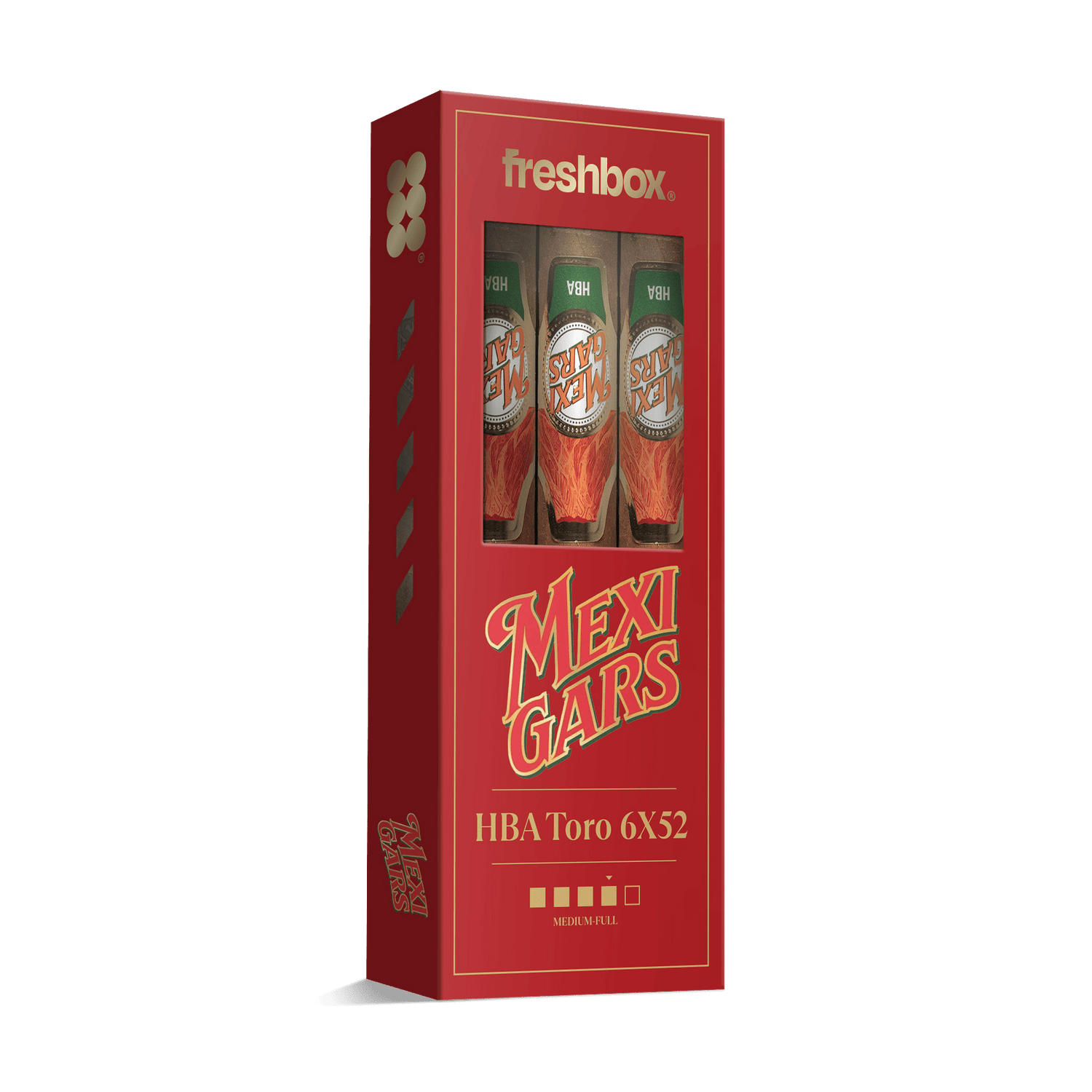 Mexigar HBA 6x52 FreshBox | Cigar 3-Pack - Liquor Boutique