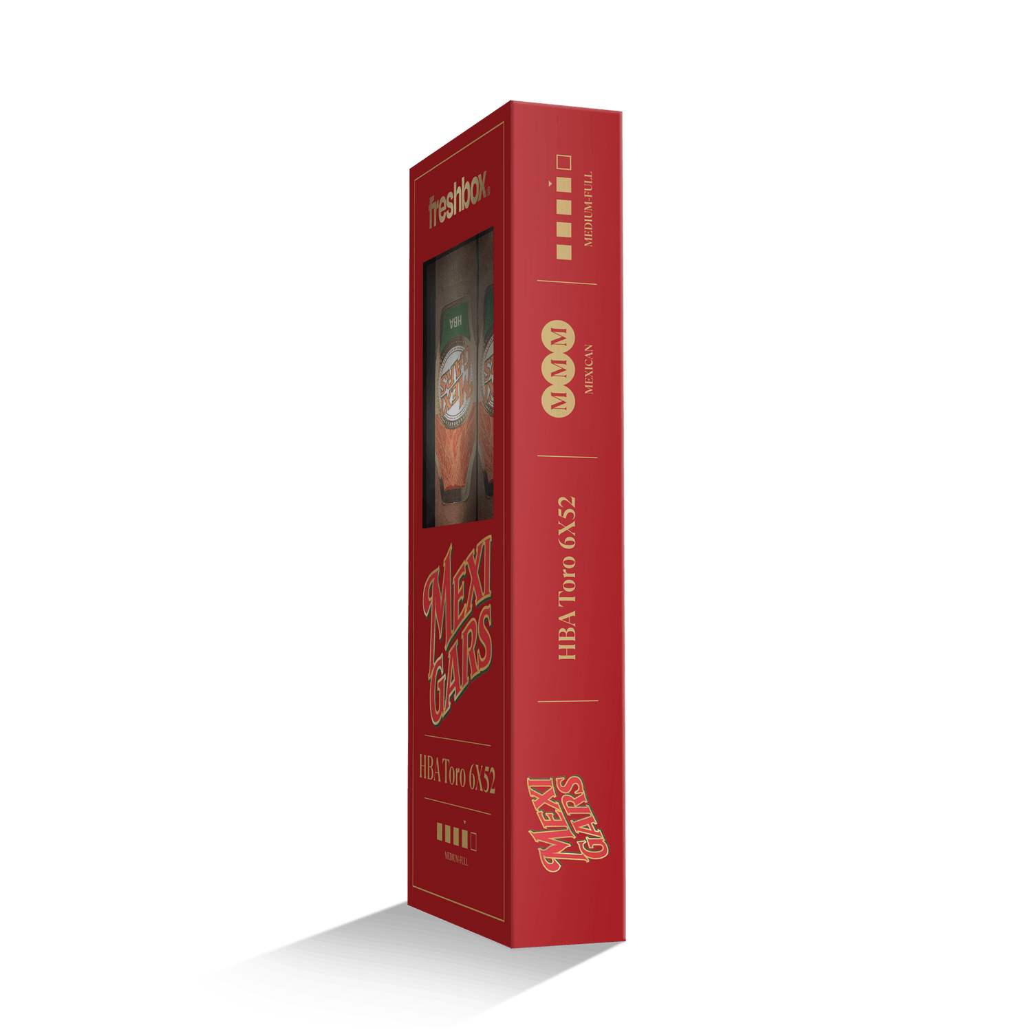 Mexigar HBA 6x52 FreshBox | Cigar 3-Pack - Liquor Boutique