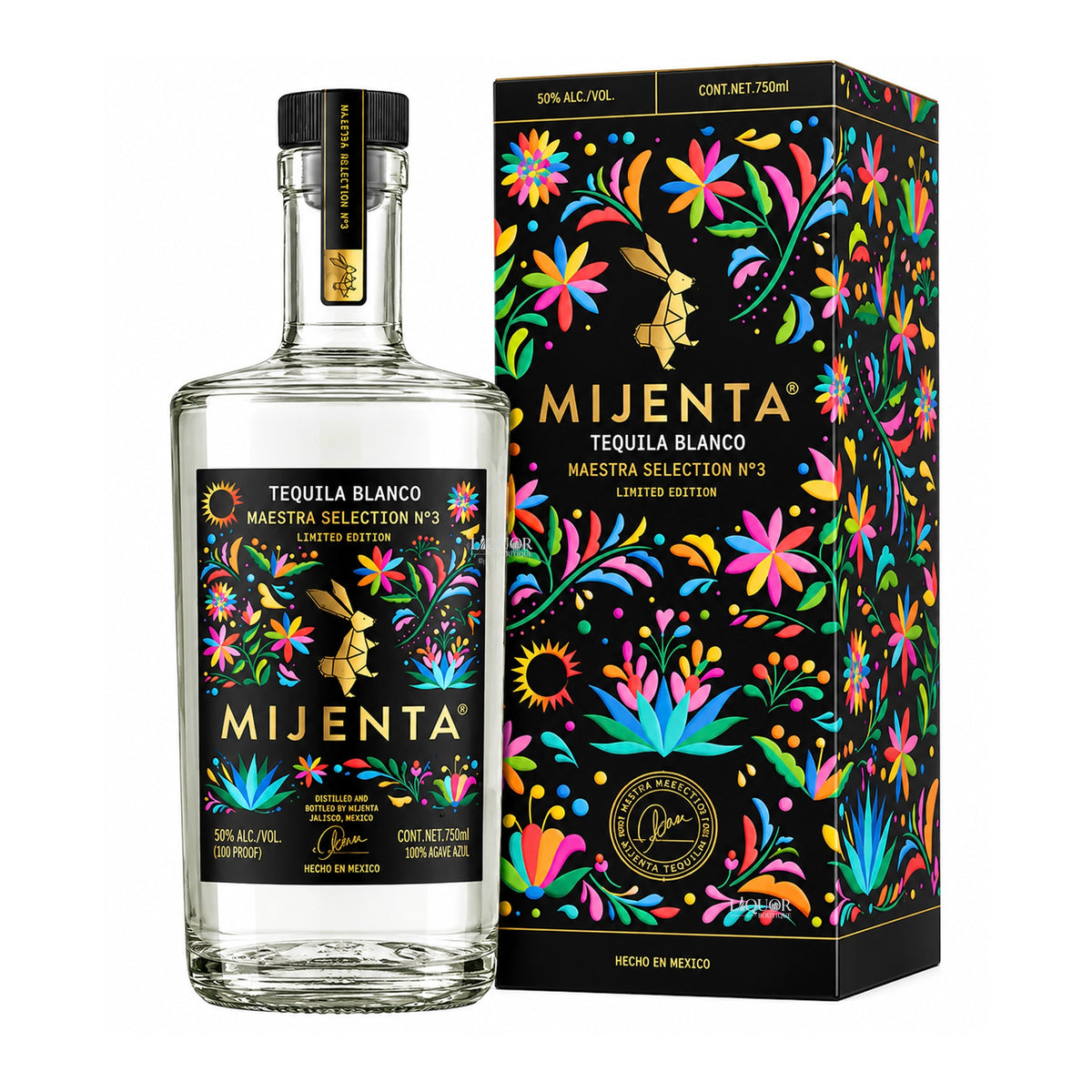 Mijenta Maestra Selection No.3 Still Strength Blanco tequila 750ml